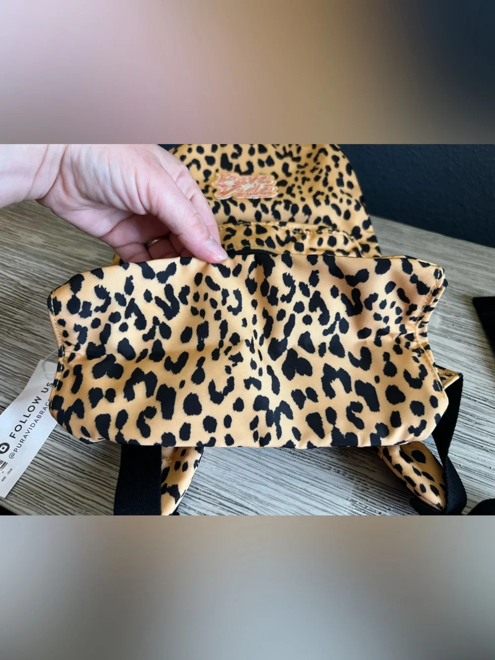 🆕 Pura Vida Leopard Print Backpack
